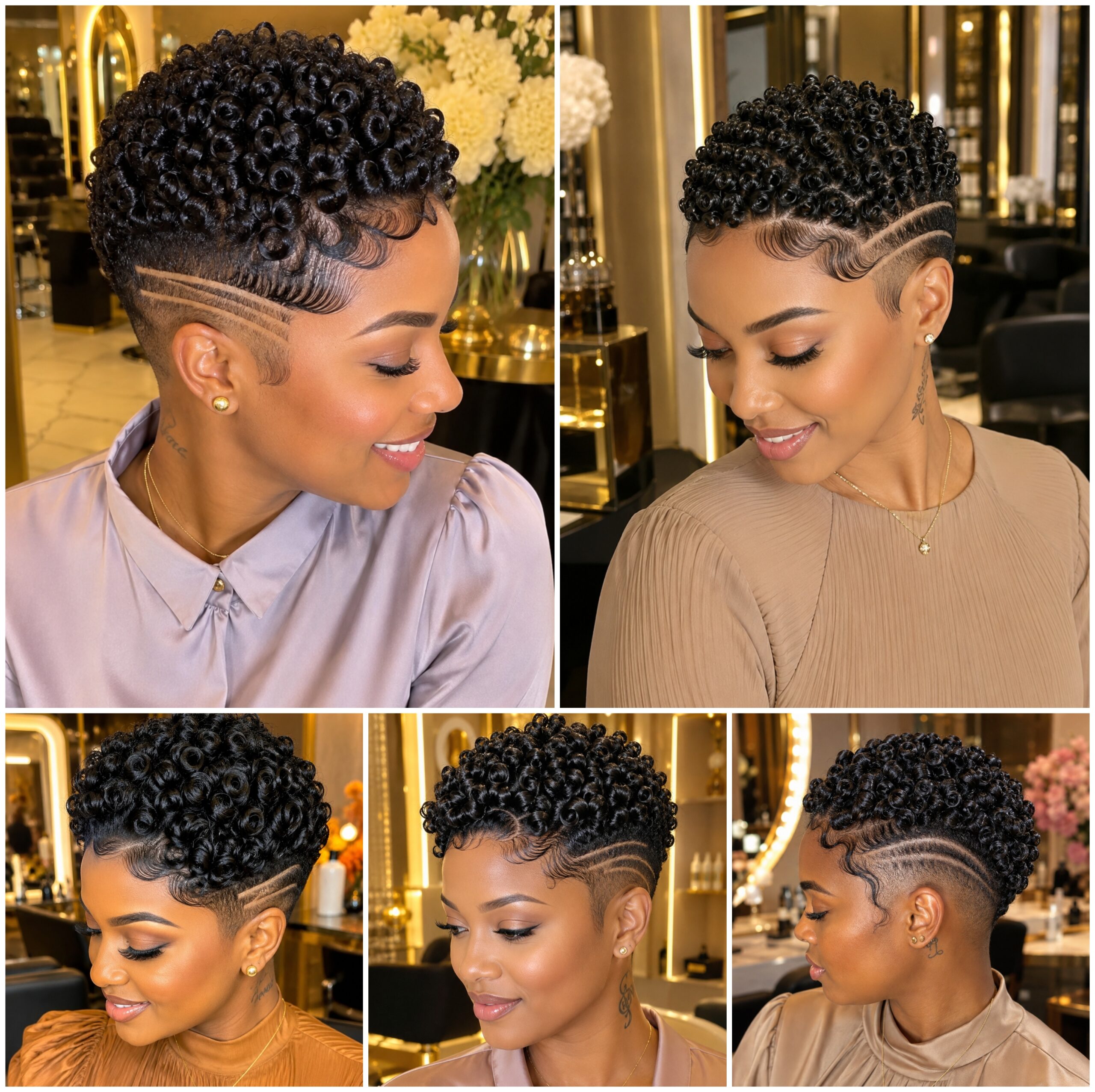 Loop Curl Taper with Rippled Front Hairline #WigBusiness