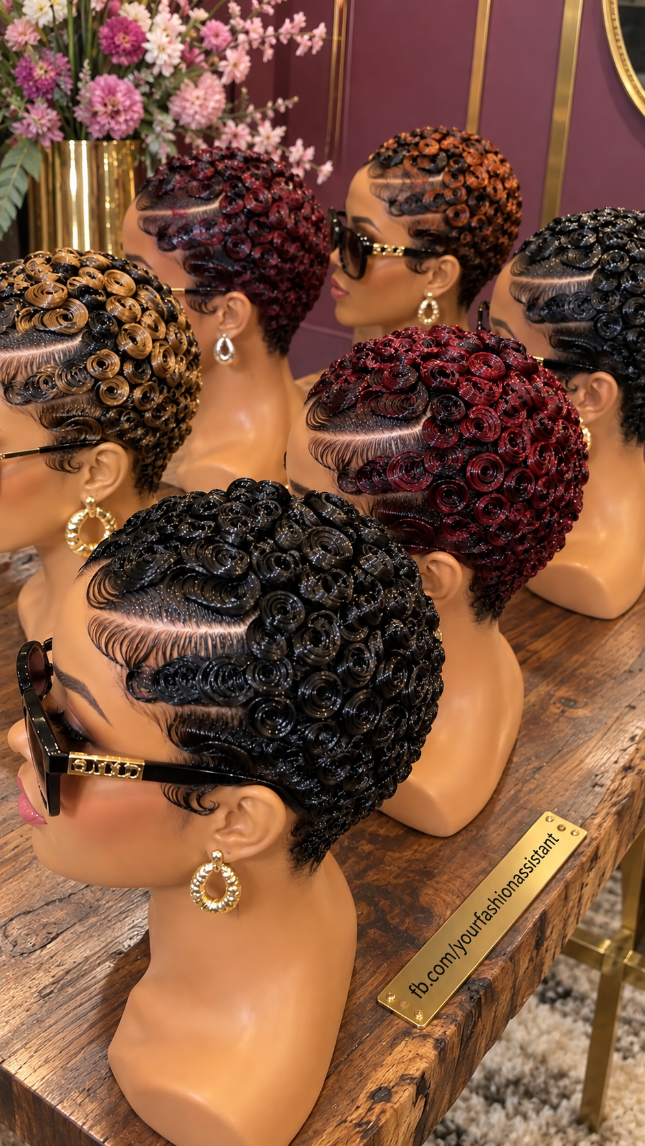 Luxury Ring Curl Pixie Wigs With Sculpted Side Waves And Rich Color Blends #yf Luxury Ring Curl Pixie Wigs With Sculpted Side Waves And Rich Color Blends #yf