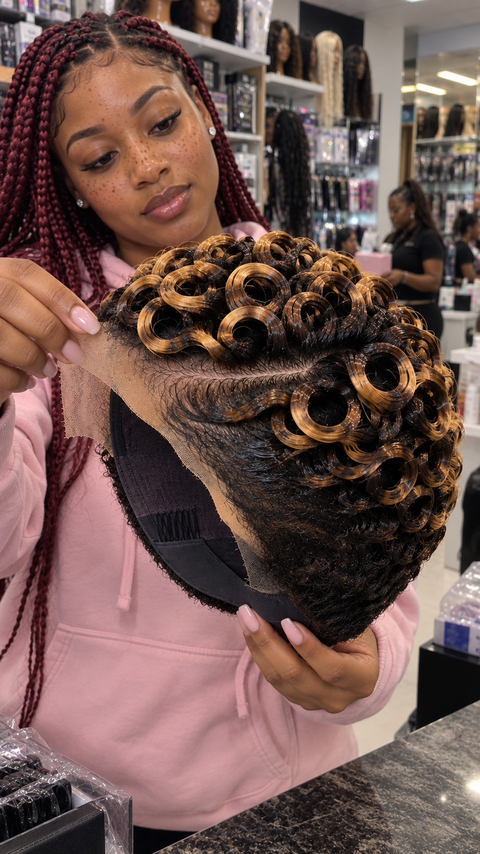 How To Buy This Black and Honey Blonde Spiral Pixie Wig #afth How To Buy This Black and Honey Blonde Spiral Pixie Wig #afth