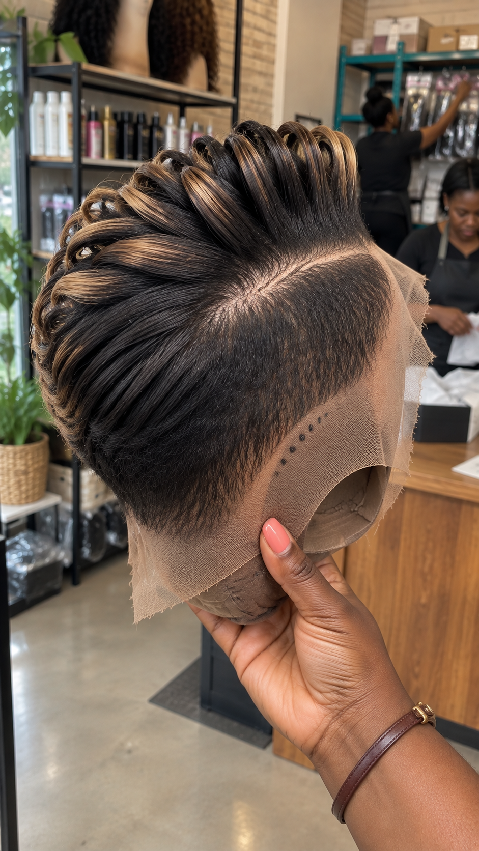 How To Find This Black and Caramel Loop Pixie Wig #brh How To Find This Black and Caramel Loop Pixie Wig #brh
