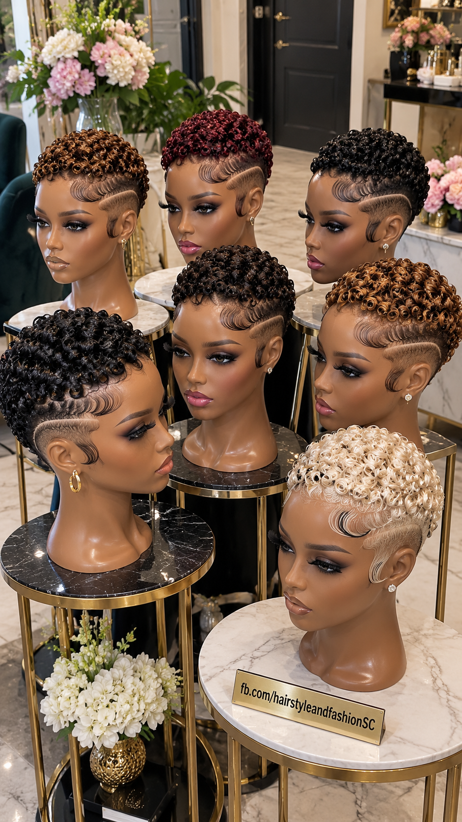 Seven Ringlet Crown Pixie Wigs With Arched Side Panels And Sculpted Temple Waves #bwi Seven Ringlet Crown Pixie Wigs With Arched Side Panels And Sculpted Temple Waves #bwi