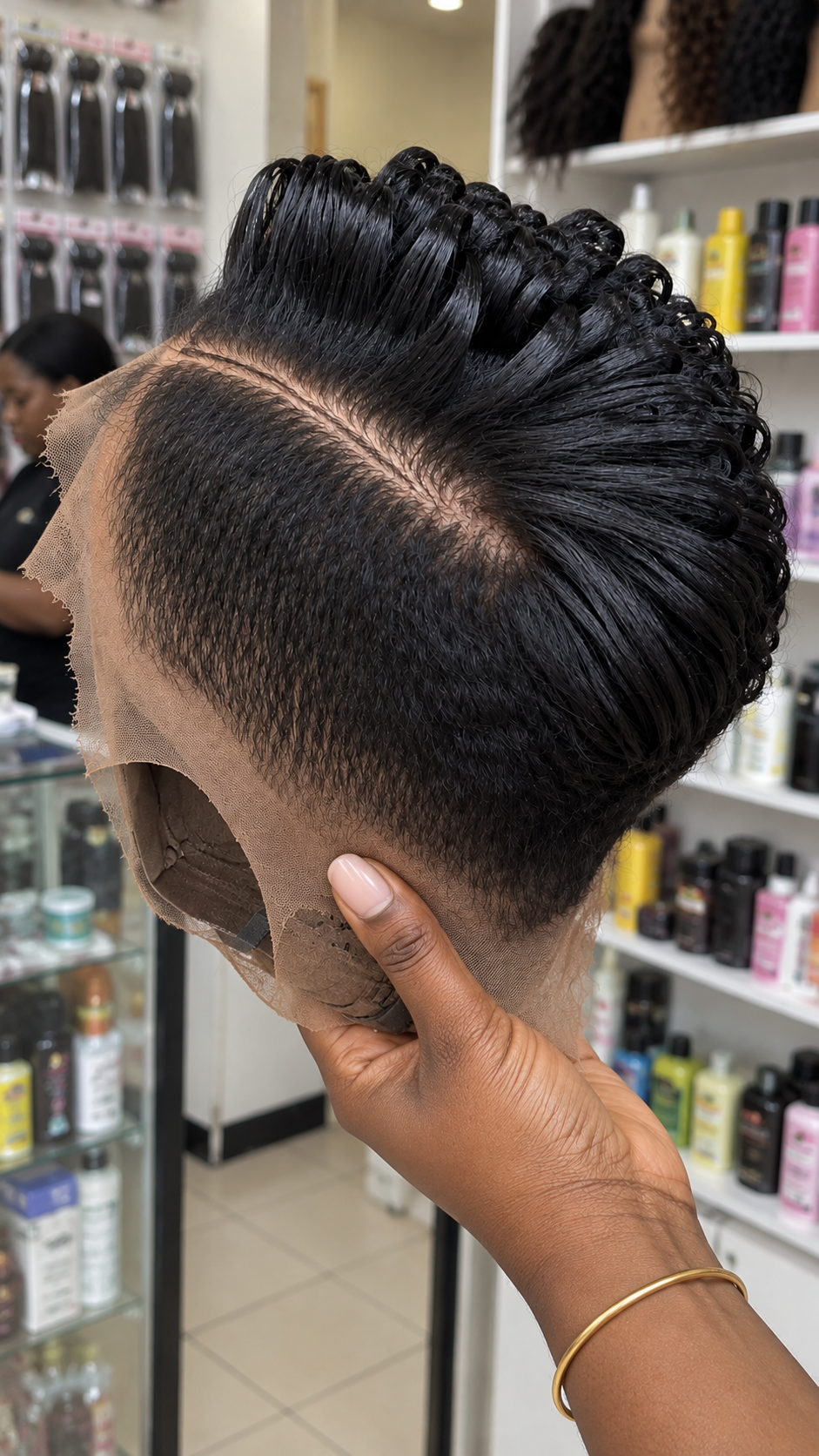 How To Locate This Jet Black Sculpted Loop Pixie Wig With a Tapered Side #apdh How To Locate This Jet Black Sculpted Loop Pixie Wig With a Tapered Side #apdh