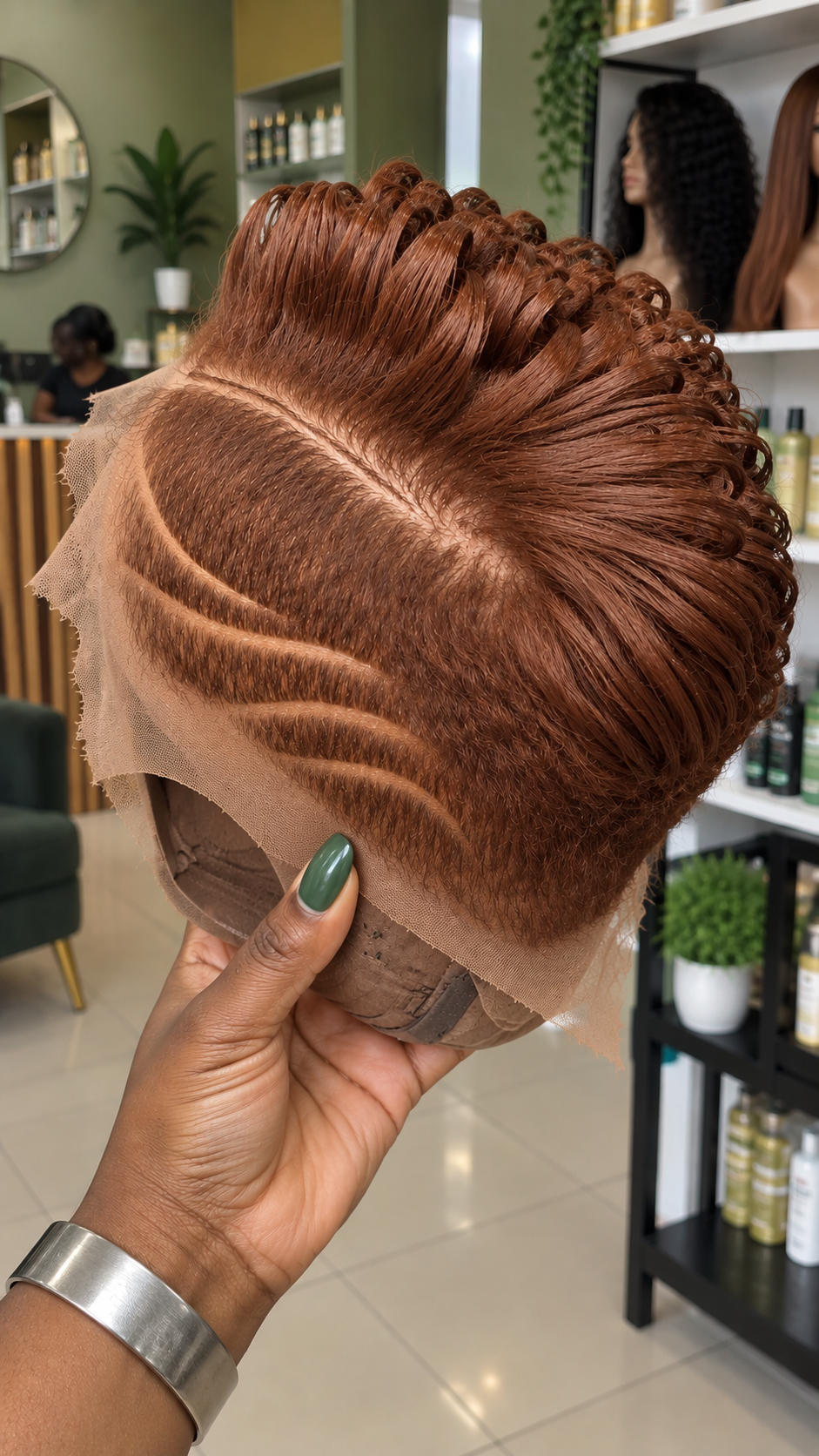 Ordering a Copper Brown Sculpted Pixie Wig With Layered Side Lines #stayh Ordering a Copper Brown Sculpted Pixie Wig With Layered Side Lines #stayh