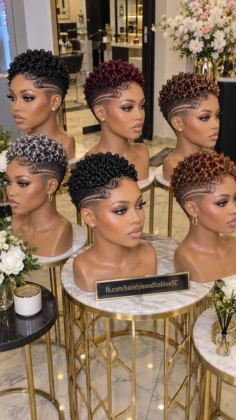 Six Ringlet Crown Pixie Wigs With Sweeping Temple Waves And Curved Side Detail #bwi Six Ringlet Crown Pixie Wigs With Sweeping Temple Waves And Curved Side Detail #bwi