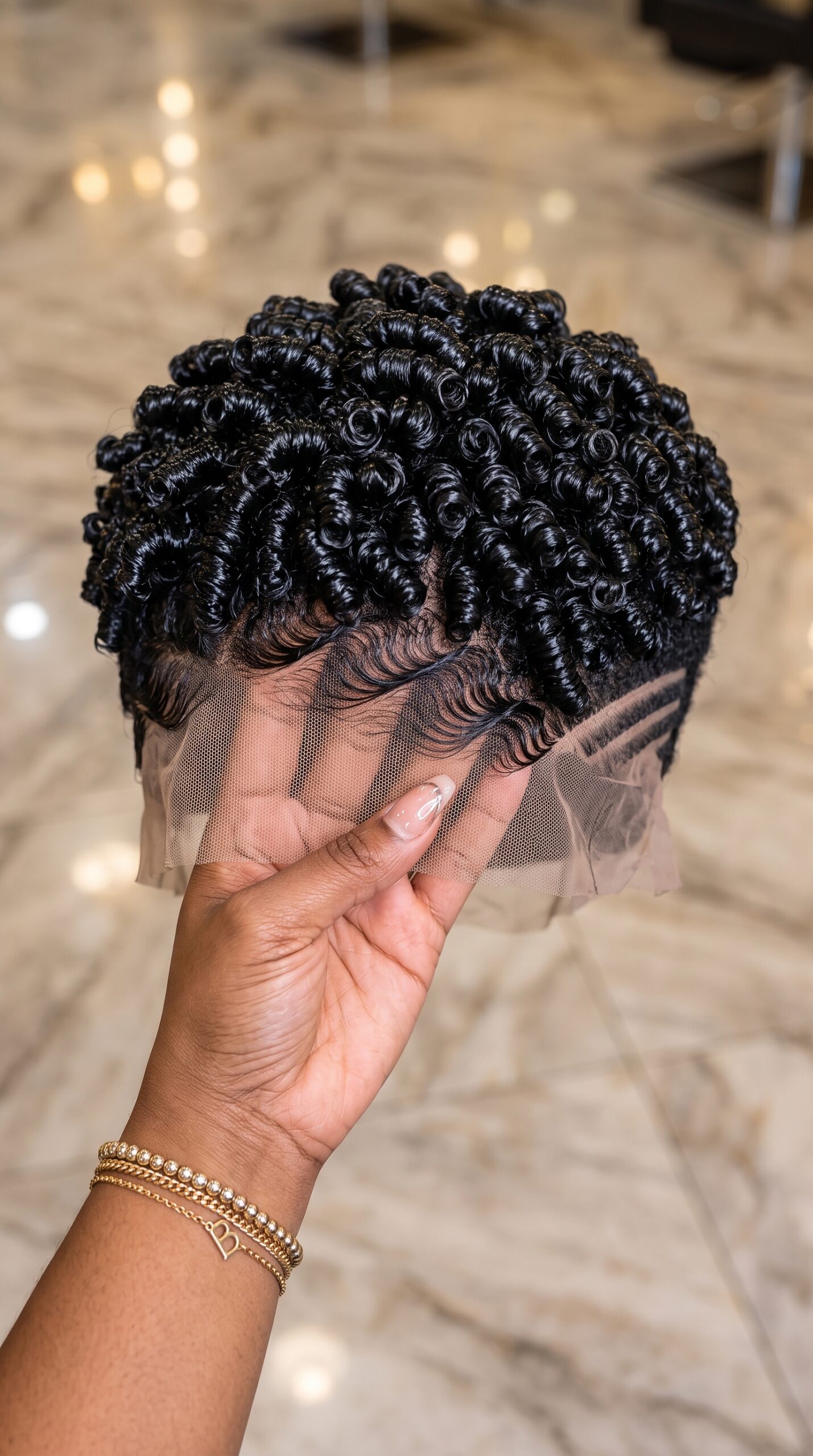 Where to Buy a Jet Black Finger Coil Pixie Wig With Double Carved Side Lines #bry Where to Buy a Jet Black Finger Coil Pixie Wig With Double Carved Side Lines #bry