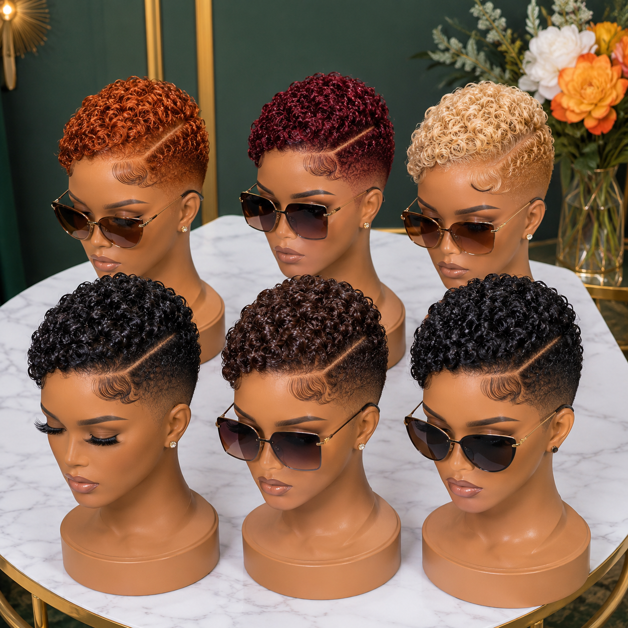 A Deep Diagonal Scalp Part On A Pixie Wig Is Not Just A Partition — It Sets The Direction For Every Ringlet #stay A Deep Diagonal Scalp Part On A Pixie Wig Is Not Just A Partition — It Sets The Direction For Every Ringlet #stay