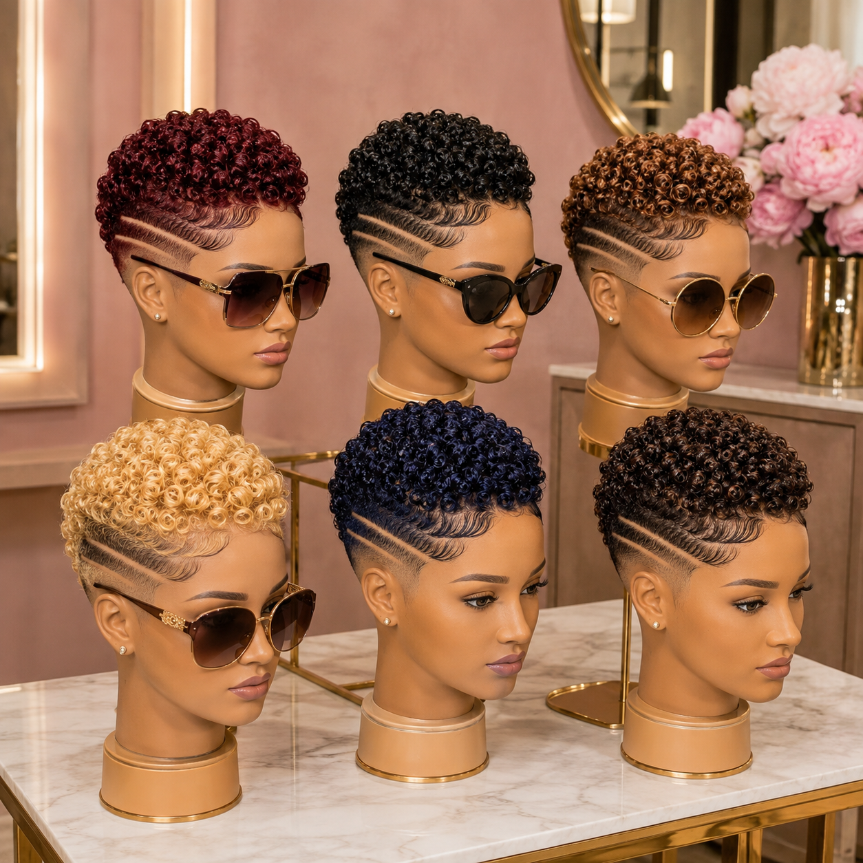 A Dual-Stripe Razor Carving Shows Exactly How Stable A Multi-Tone Pixie Wig Lineup Really Is #ss A Dual-Stripe Razor Carving Shows Exactly How Stable A Multi-Tone Pixie Wig Lineup Really Is #ss