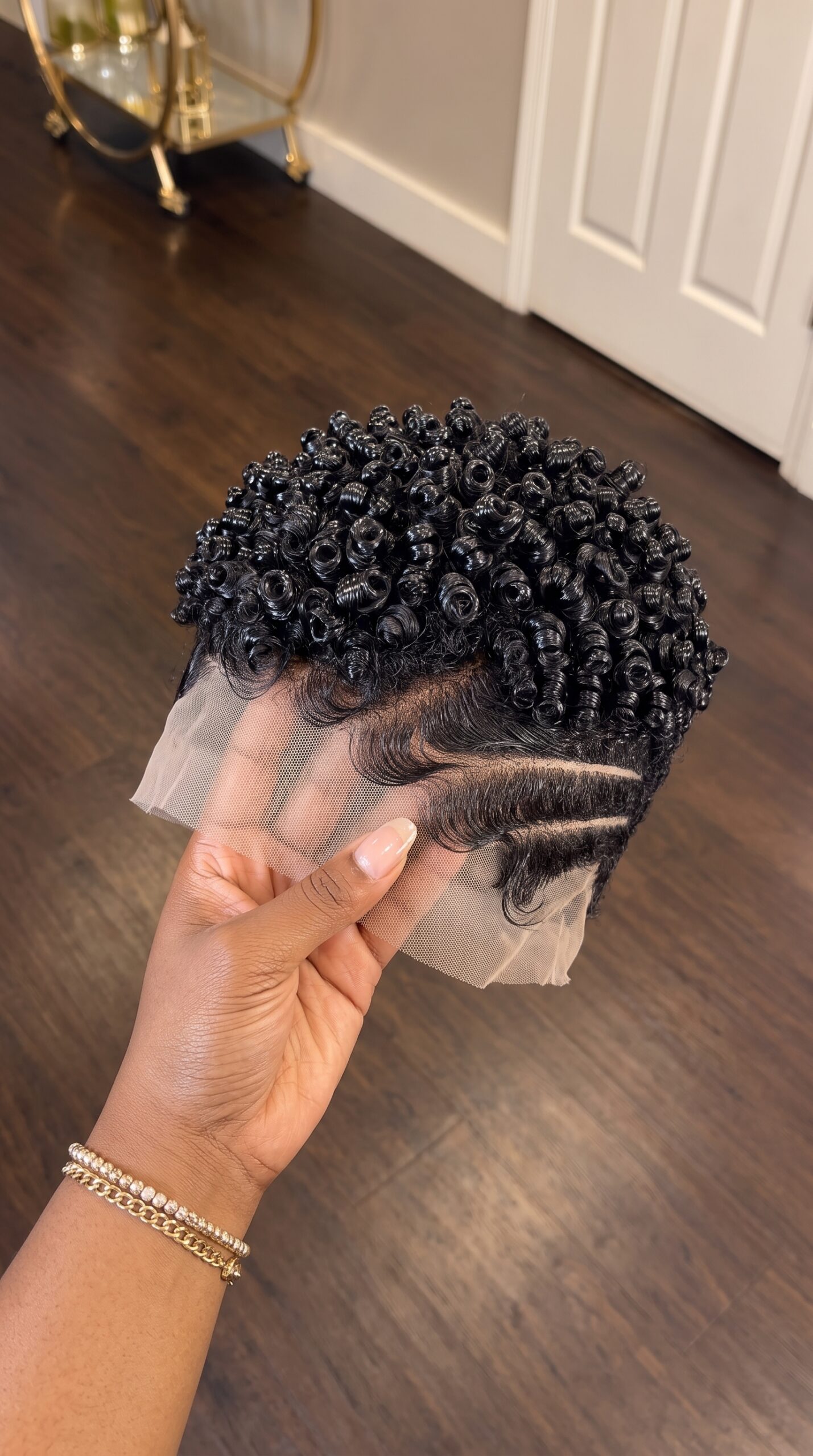 The Spacing Between Dual Razor Tracks Determines Whether A Jet Black Pixie Wig Looks Custom Or Cluttered #apd
