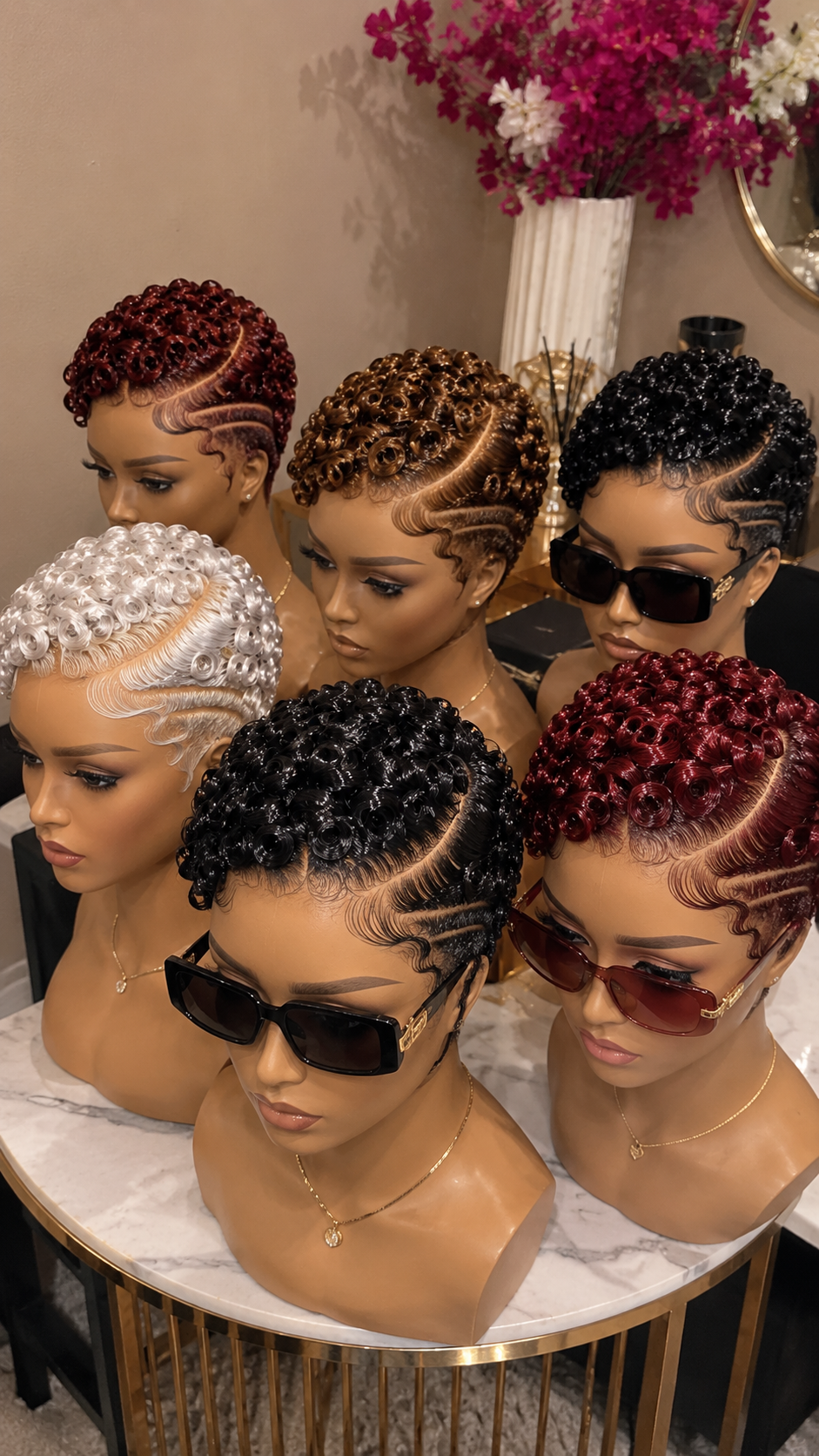 Where To Buy These Spiral Curl Pixie Wigs With Sculpted Side Waves #br Where To Buy These Spiral Curl Pixie Wigs With Sculpted Side Waves #br