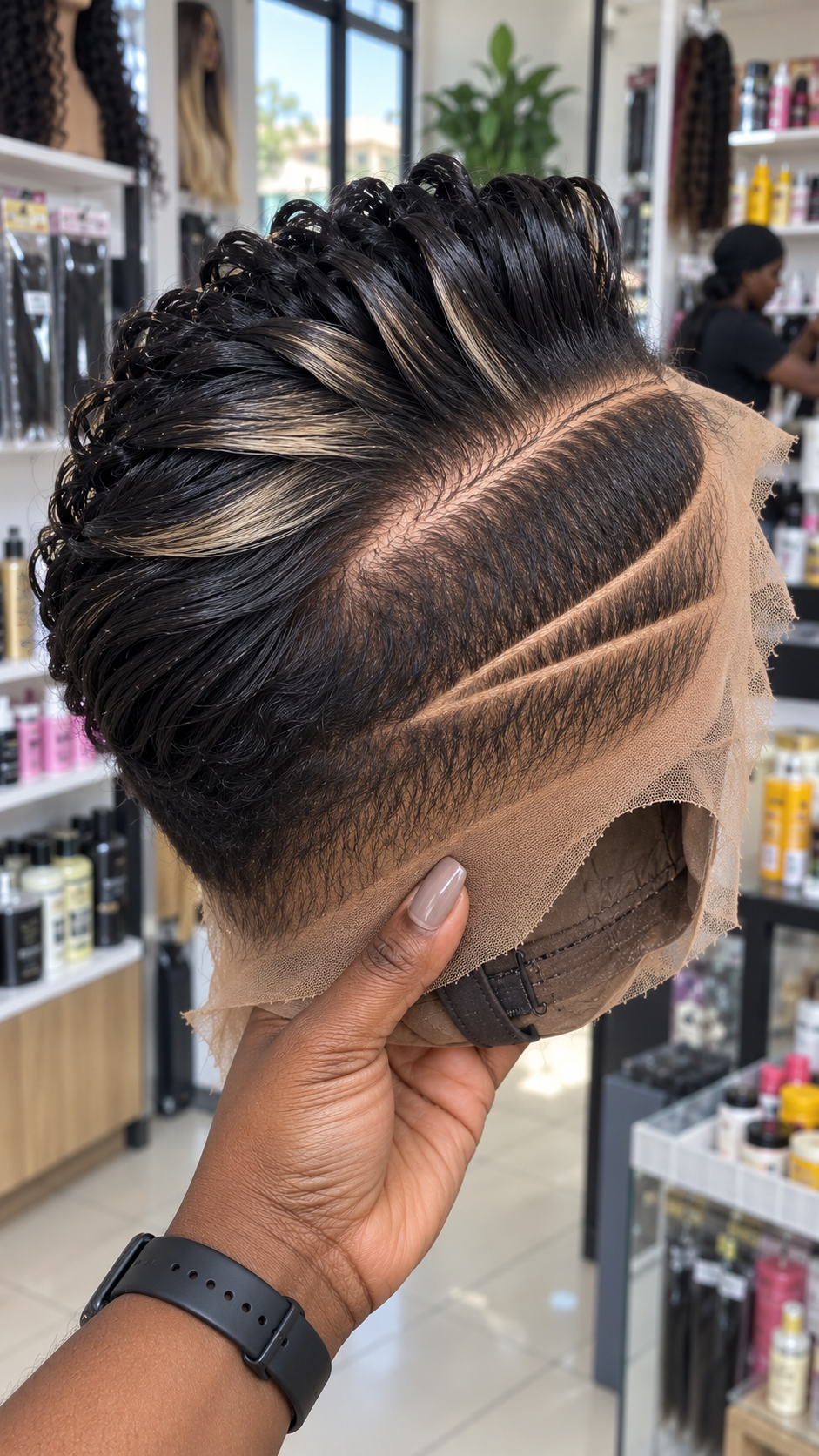 What Makes This Black and Champagne Ribbon Pixie Wig Stand Out #hwbh What Makes This Black and Champagne Ribbon Pixie Wig Stand Out #hwbh