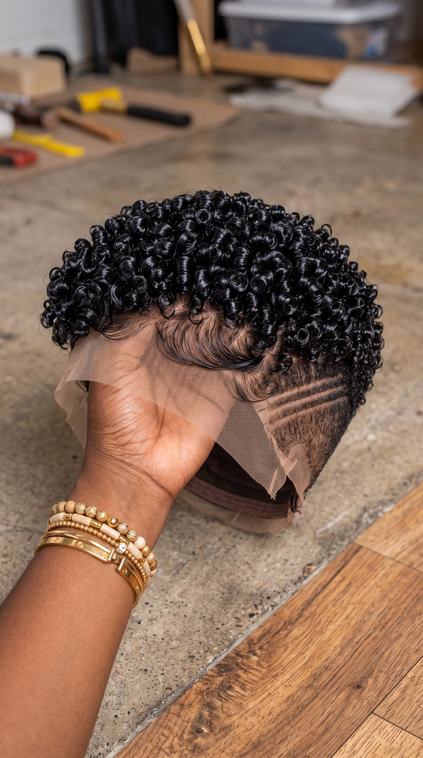 Where to Buy a Jet Black Finger Coil Pixie Wig With Triple Side Lines #real Where to Buy a Jet Black Finger Coil Pixie Wig With Triple Side Lines #real