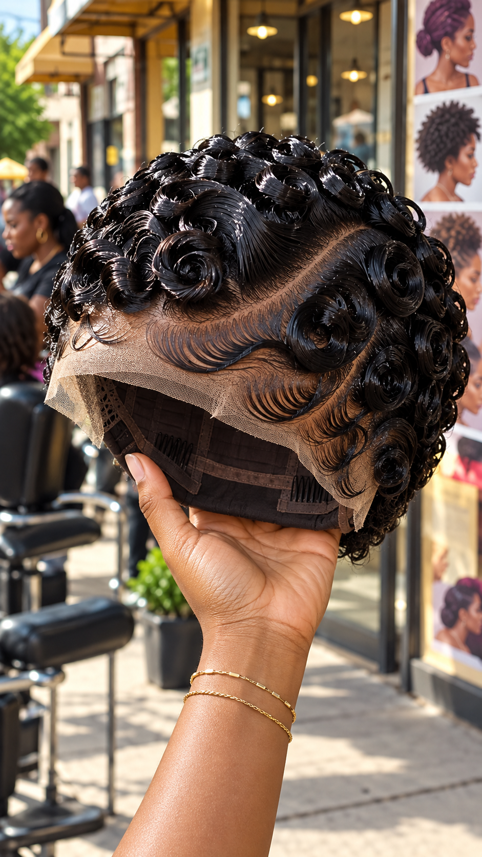 Beautiful Black Pixie Curls with Gorgeous Finger Waves #brh Beautiful Black Pixie Curls with Gorgeous Finger Waves #brh