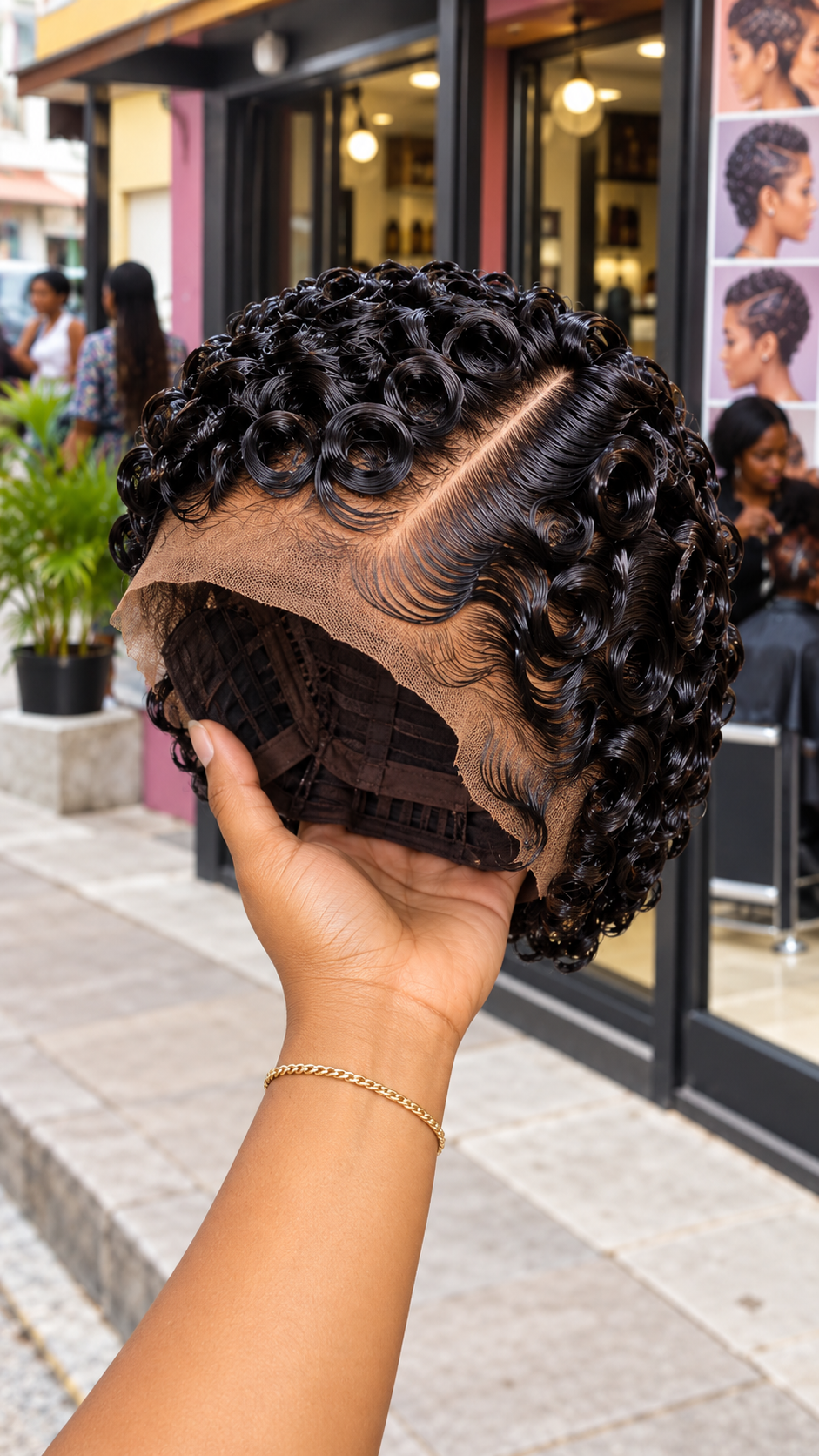 Gorgeous Black Spiral Pixie with Side-Swept Finger Waves #stayh Gorgeous Black Spiral Pixie with Side-Swept Finger Waves #stayh