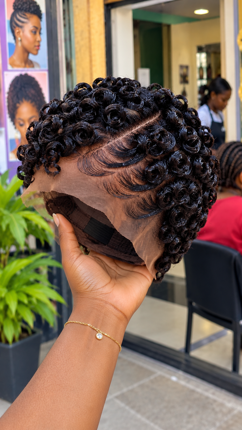 Elegant Black Pin Curl Pixie with Sweeping Side Waves #brh Elegant Black Pin Curl Pixie with Sweeping Side Waves #brh