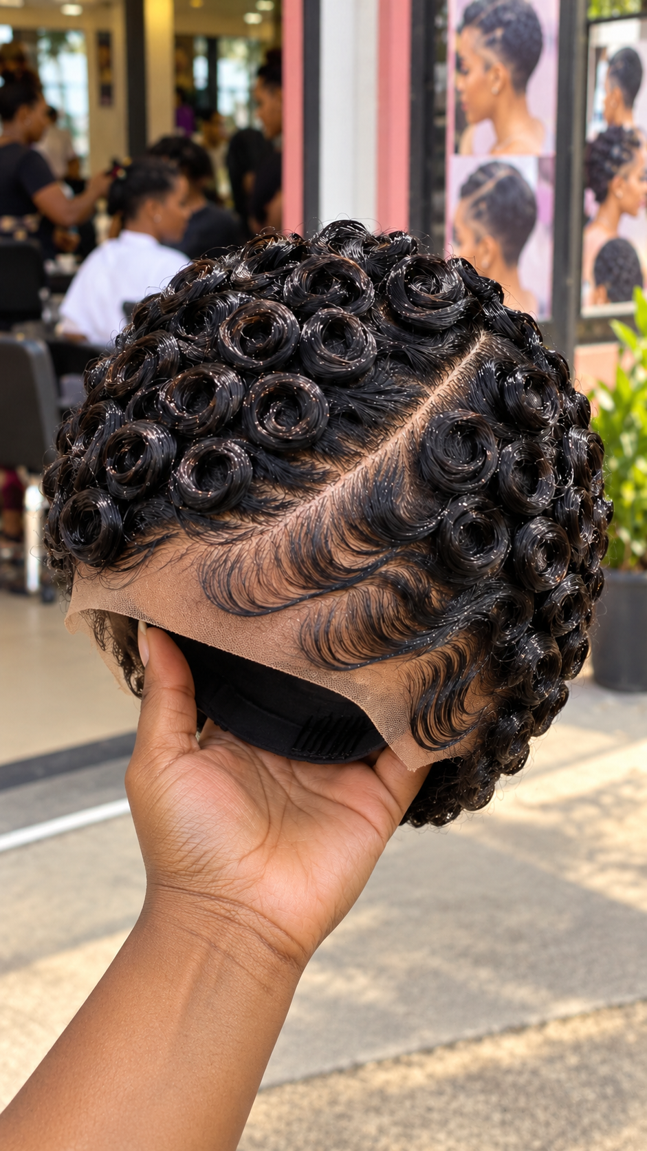 Vintage Curls with Beautiful Finger Waves #hwbh Vintage Curls with Beautiful Finger Waves #hwbh