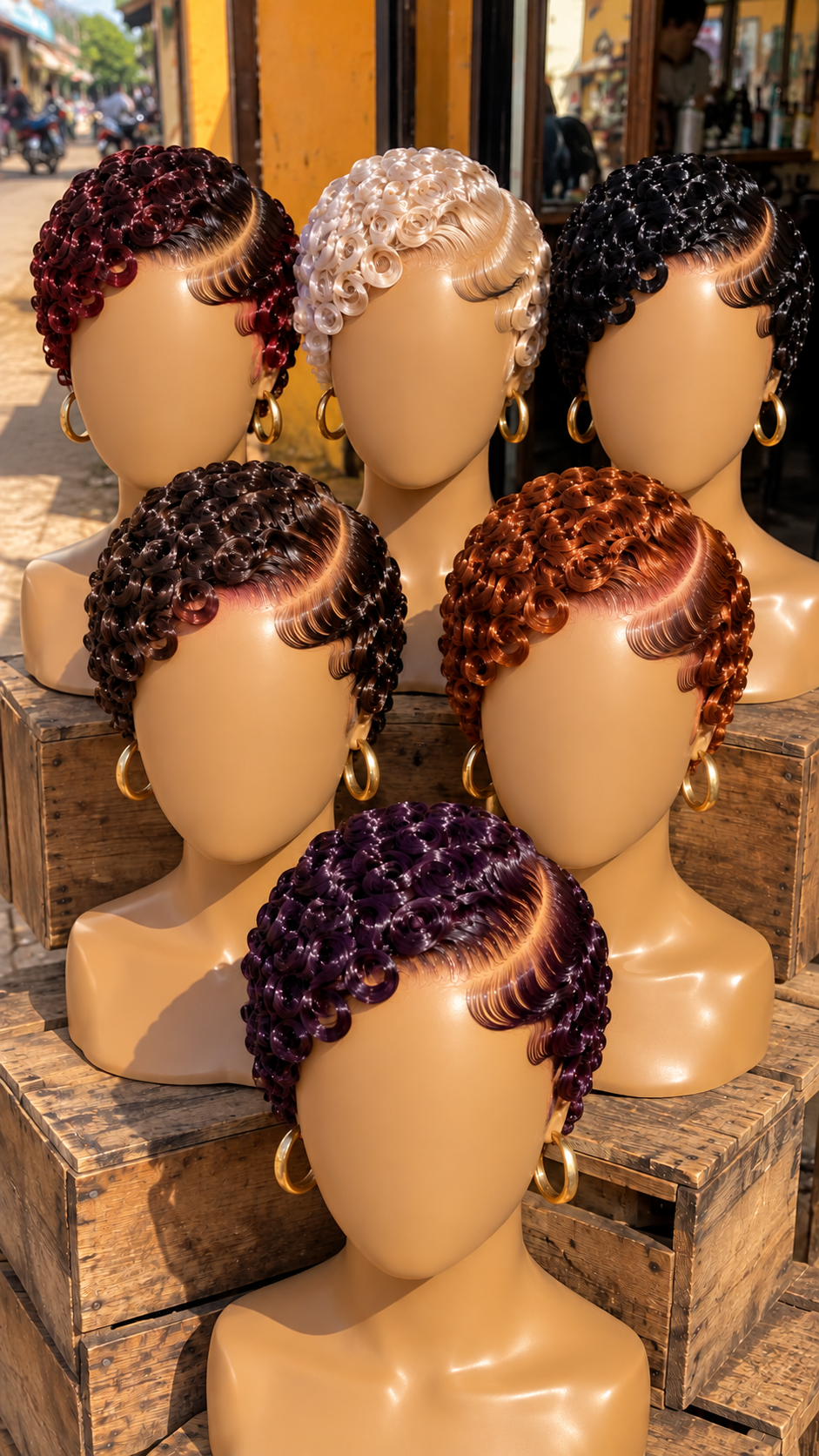 Beautiful Side-Swept Pixie Wigs in Six Lovely Colors #HairstylesforWomenSC Beautiful Side-Swept Pixie Wigs in Six Lovely Colors #HairstylesforWomenSC