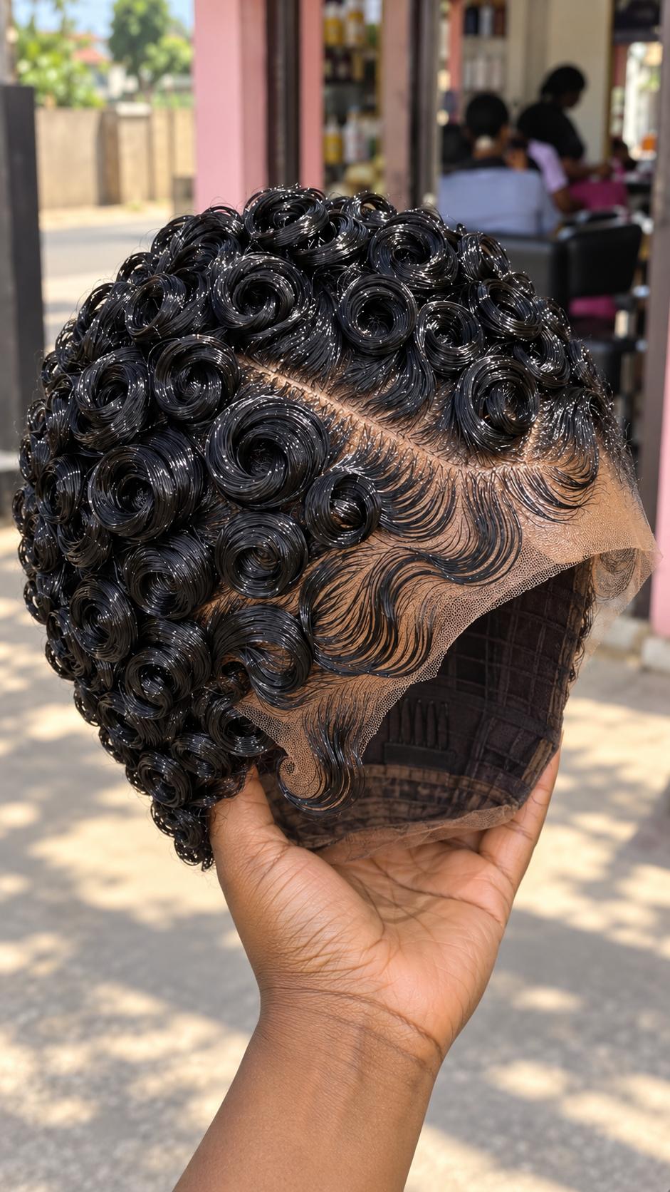 Beautiful Black Spiral Curls with Elegant Finger Waves #bwih Beautiful Black Spiral Curls with Elegant Finger Waves #bwih