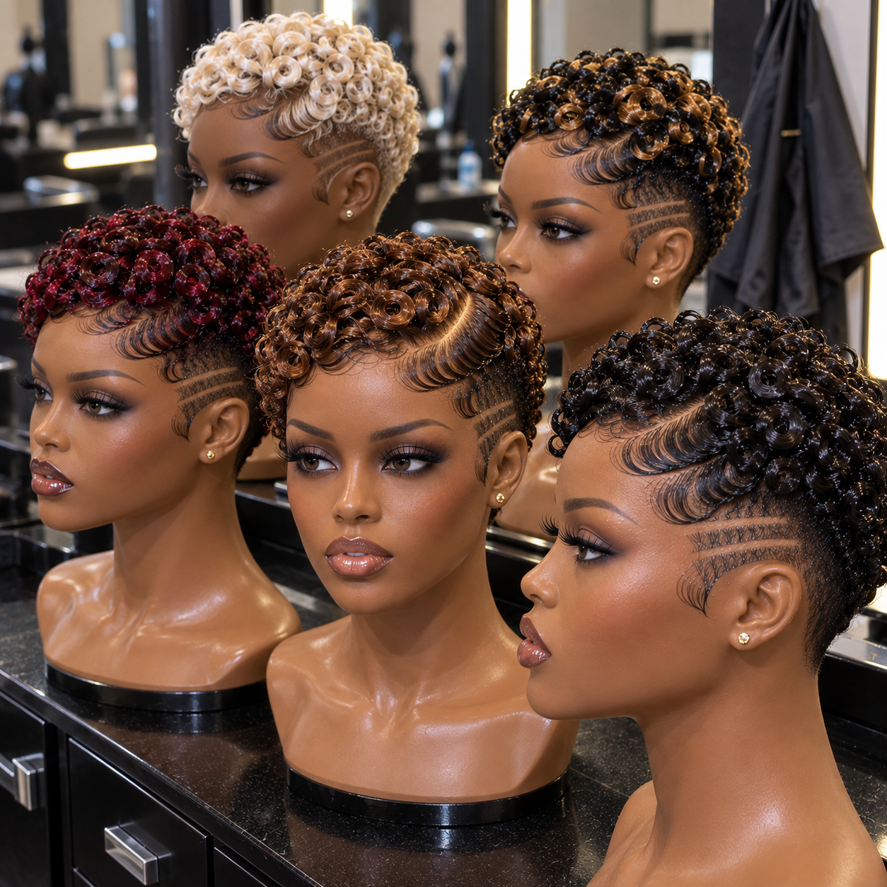 Where to Order Ring-Curl Pixie Wigs With Triple Side Lines and Multi-Tone Color Options #hairstylesforwomeng Where to Order Ring-Curl Pixie Wigs With Triple Side Lines and Multi-Tone Color Options #hairstylesforwomeng