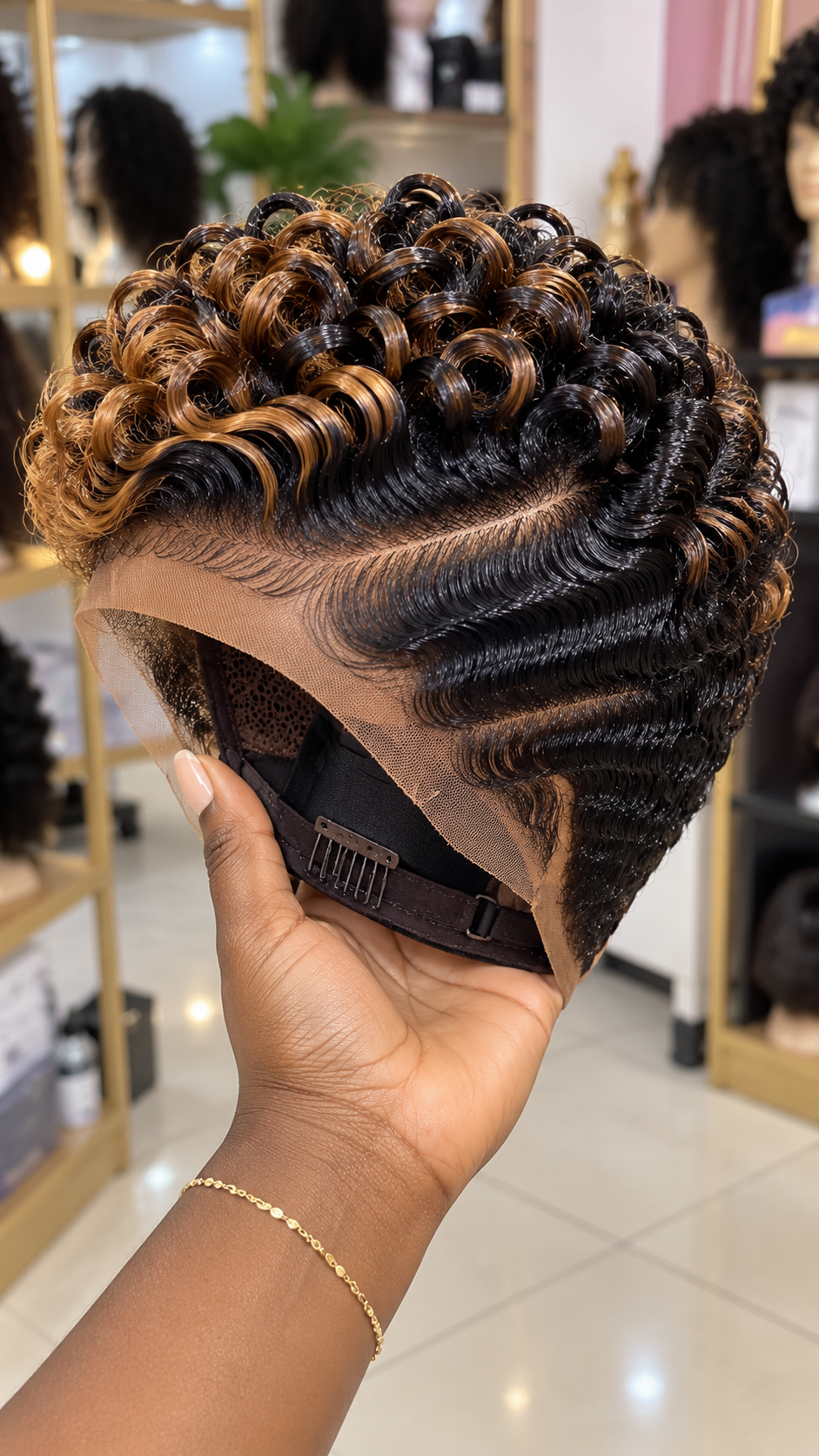 Black and Caramel Ribbon Loop Lace Wig With Sculpted Temple Waves: A Buyer’s Guide #stay Black and Caramel Ribbon Loop Lace Wig With Sculpted Temple Waves: A Buyer’s Guide #stay