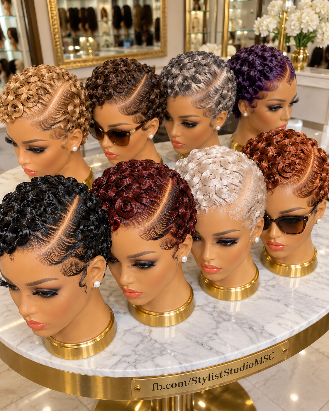 Lovely Pixie Finger Curls in Beautiful Fashion Colors #ss