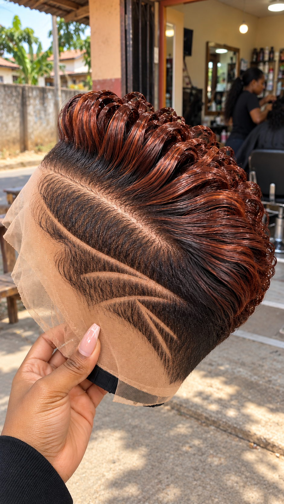 Copper Waves with a Bold Side Design #real Copper Waves with a Bold Side Design #real