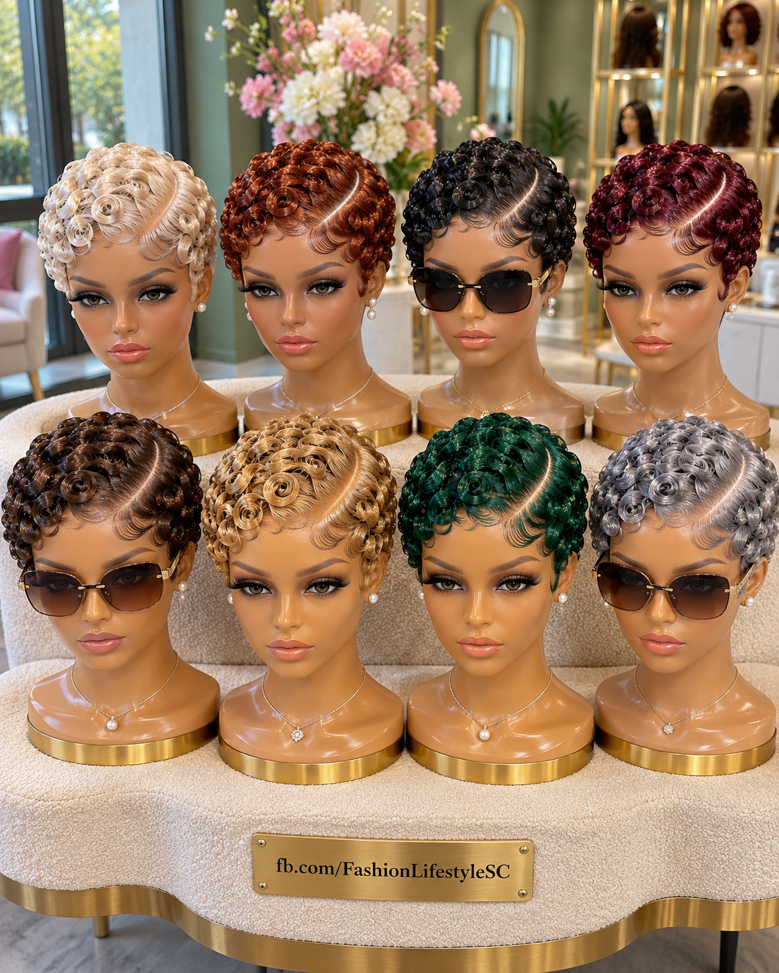 Shopping for the Perfect Pin Curl Pixie #fl