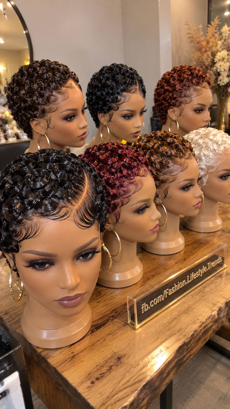 Finger-Coil Wig Color Selection for Sculpted Crowns and Sweeping Temple Waves #flt Finger-Coil Wig Color Selection for Sculpted Crowns and Sweeping Temple Waves #flt