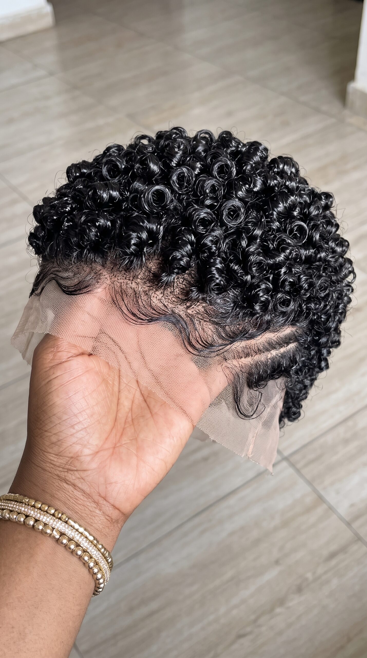 Lovely Black Finger Coil Pixie Wigs for Women #realfashionsc Lovely Black Finger Coil Pixie Wigs for Women #realfashionsc
