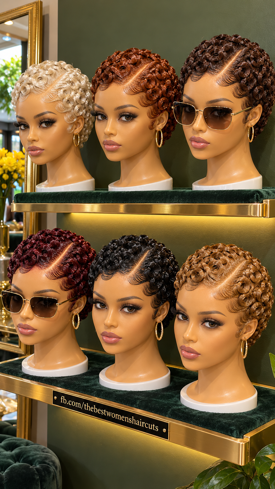 Gorgeous Pixie Curls in Six Beautiful Colors #the Gorgeous Pixie Curls in Six Beautiful Colors #the