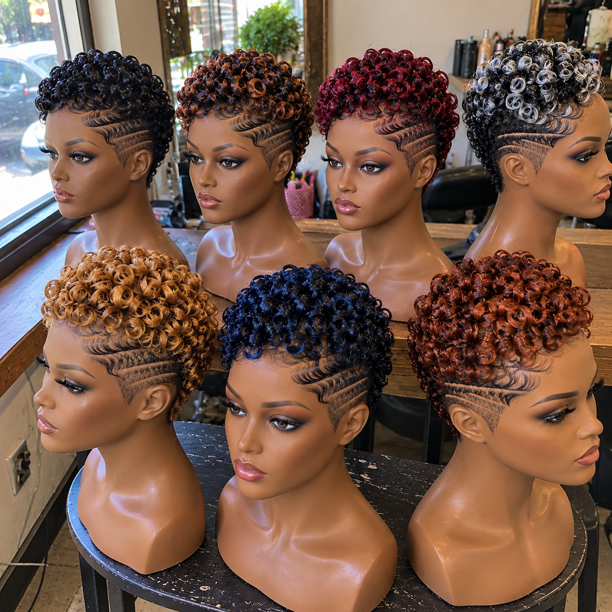 How to Compare Pixie Wig Samples Before Booking a Custom Curl Appointment #hairstylesforwomeng How to Compare Pixie Wig Samples Before Booking a Custom Curl Appointment #hairstylesforwomeng