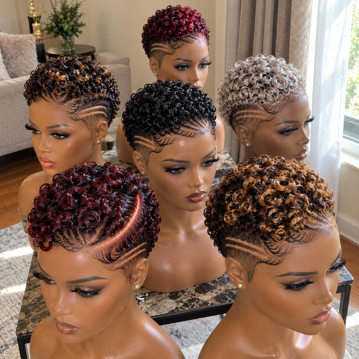 What Makes Parallel Side Lines Work With a High Ring-Curl Pixie Crown #hairstylesforwomeng What Makes Parallel Side Lines Work With a High Ring-Curl Pixie Crown #hairstylesforwomeng