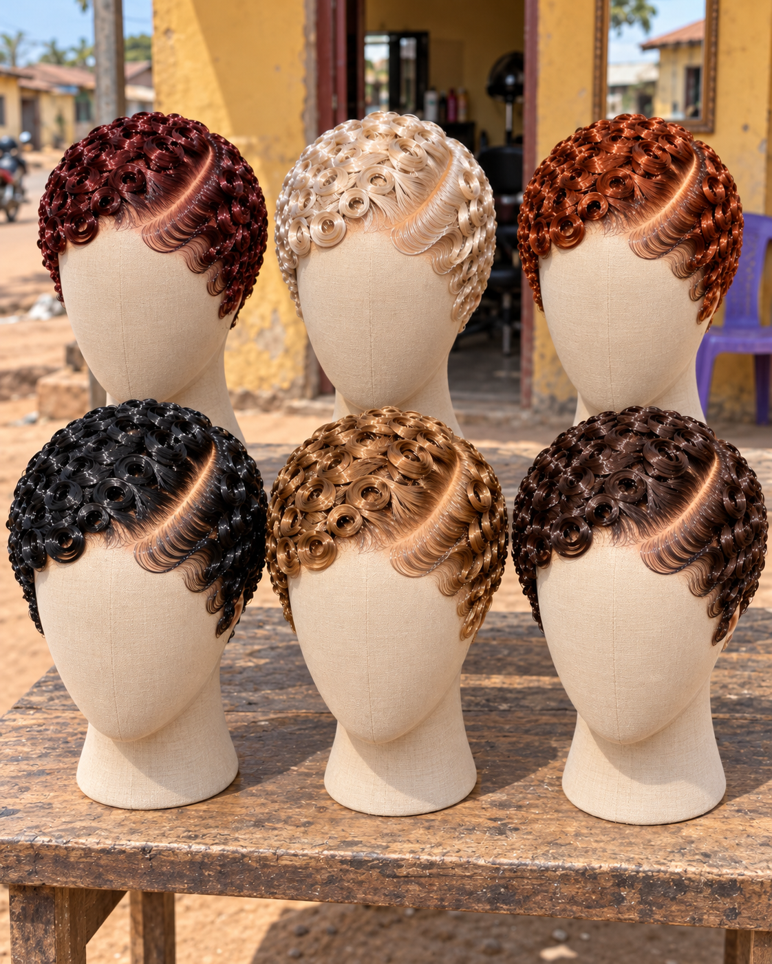 Six Gorgeous Pixie Wigs with Beautiful Finger Curls #HairstylesforWomenSC Six Gorgeous Pixie Wigs with Beautiful Finger Curls #HairstylesforWomenSC