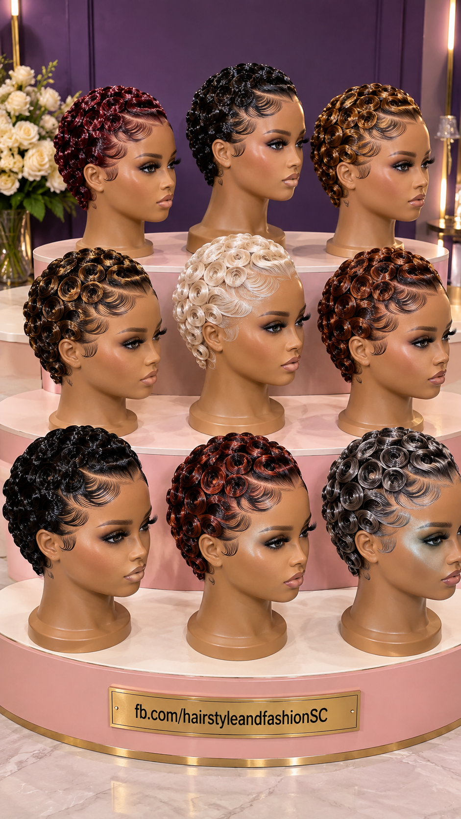 Buying A Color-Rich Ringlet Pixie Wig With A Diagonal Part And Laid Front Waves #fa Buying A Color-Rich Ringlet Pixie Wig With A Diagonal Part And Laid Front Waves #fa