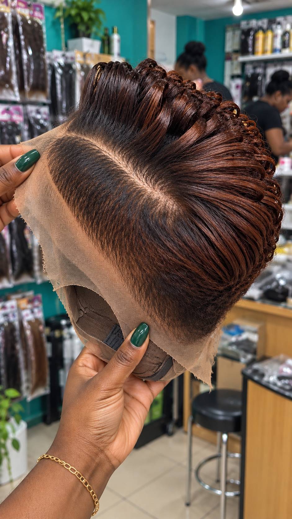 Where To Order A Chocolate Brown Sculpted Loop Pixie Wig With A Deep Side Part #stayh